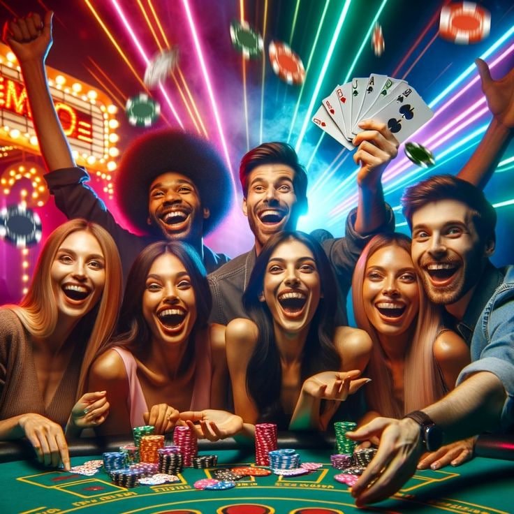 မြန်မာ Live Casino ကစားသားများ Smartphone ဖြင့် Baccarat ကစားနေသောပုံ